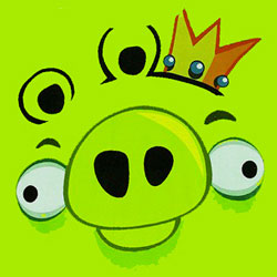ANGRY BIRDS (PIG FACE)
