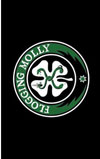 FLOGGING MOLLY (BLACK LOGO) Flag