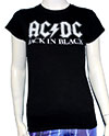 ACDC (BACK IN BLACK) Girls Tee