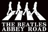 BEATLES (ABBEY ROAD CROSSING) Postcard