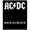 ACDC (BACK IN BLACK) Back Patch