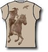LONE RANGER (TONTO AND SCOUT) Girls Tee
