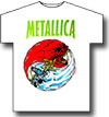 METALLICA (FIRE AND ICE) White