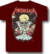 METALLICA (SKULL RED LOGO) Brown