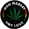 BOB MARLEY (LEAF ROUND) Patch