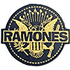 RAMONES (GOLD SEAL) Patch