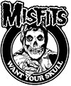 MISFITS (WANT YOUR SKULL) Sticker
