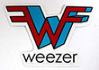 WEEZER (W LOGO) Sticker