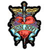 BON JOVI (HEART &  DAGGER) Sticker