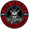 TESTAMENT (THE LEGACY 30 YEAR) Patch