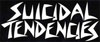 SUICIDAL TENDENCIES (WHITE FONT LOGO) Black Background Sticker
