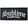 SUBLIME (LONG BEACH LOGO) Patch